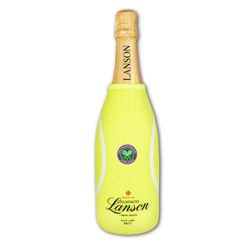 Lanson Black Label Brut NV 75cl Wimbledon Tennis Ball Chill jacket - Top-Rated
